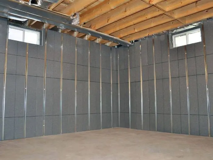 Nova Basement finishing insulation process